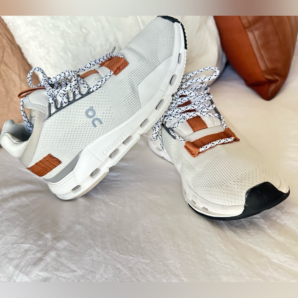 On cloud shoes